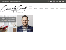 Tablet Screenshot of harbourproperties.ca